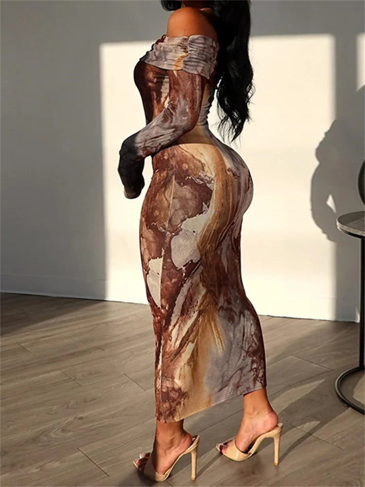 Marble Vibes Dress