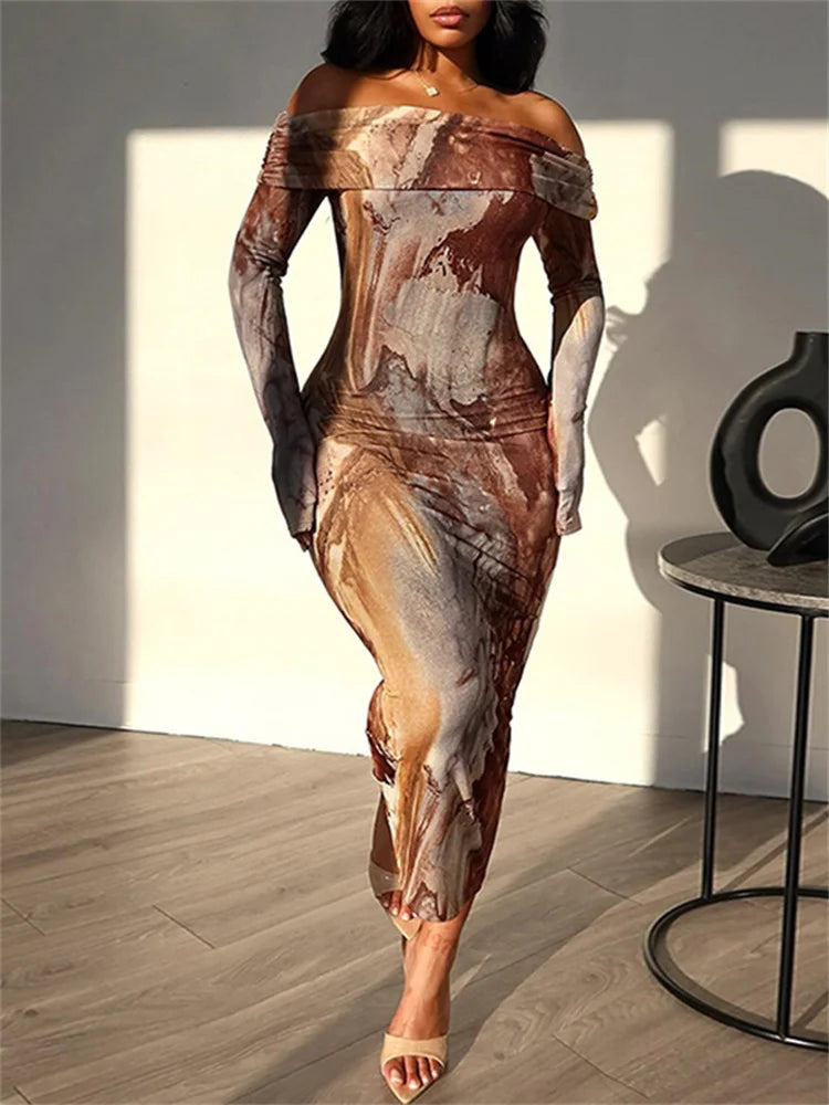 Marble Vibes Dress
