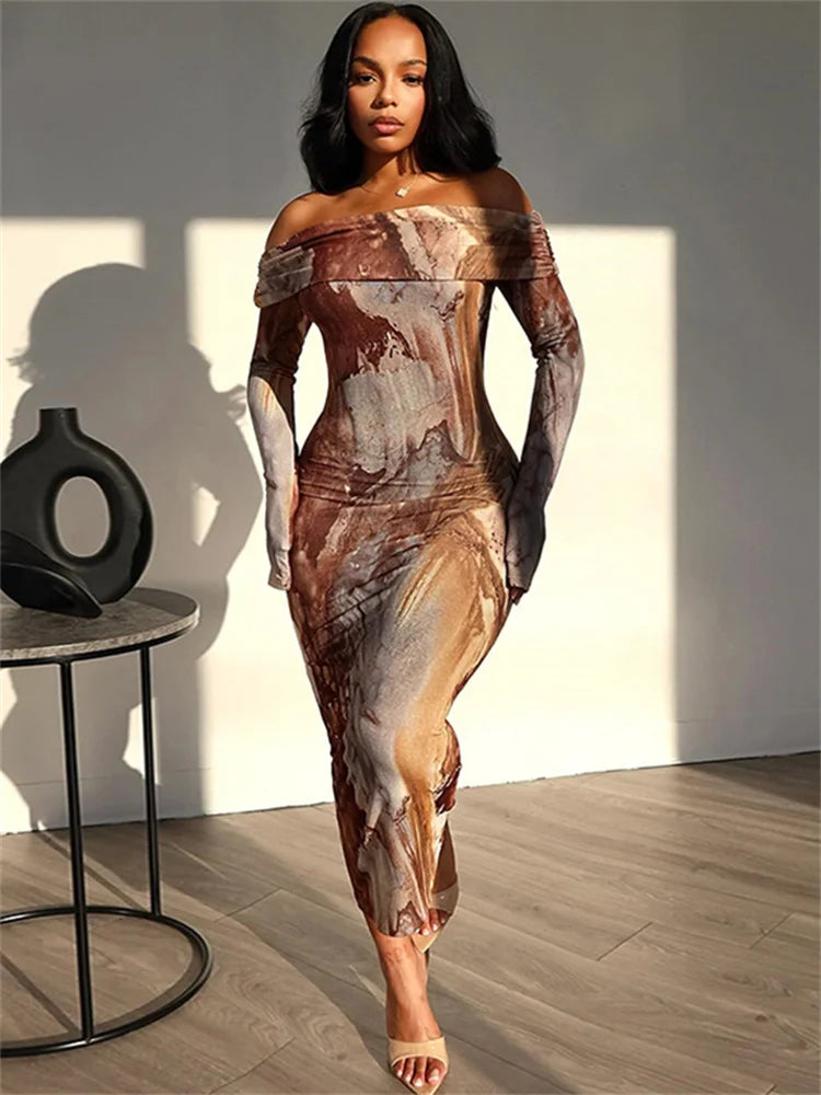 Marble Vibes Dress