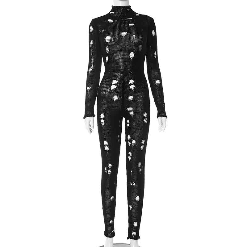 KNIT RIP BABE One Piece