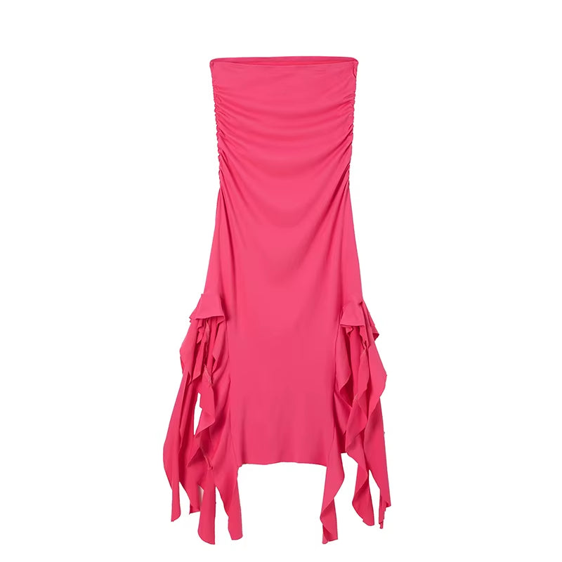 The Divine Ruffle Dress