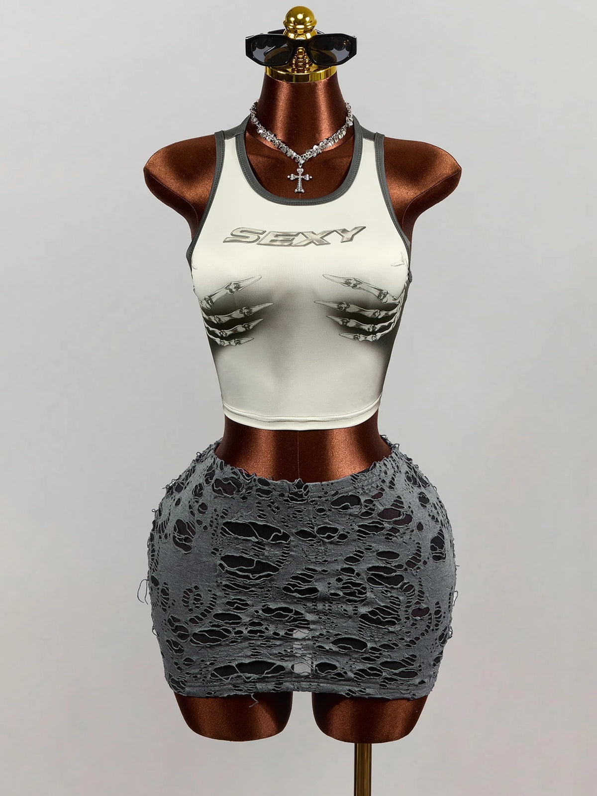 SEXY GOTH BABE SET