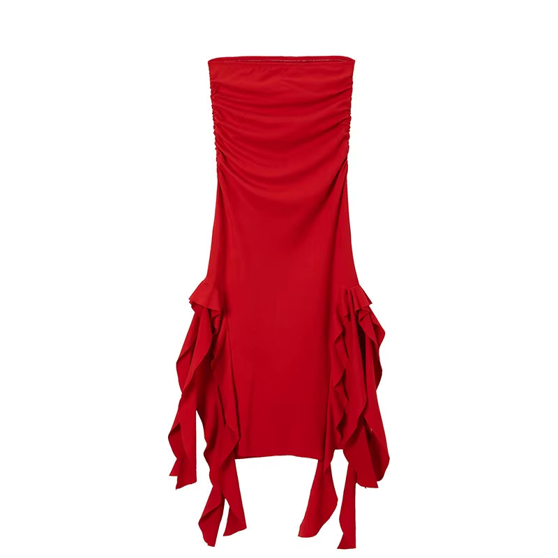 The Divine Ruffle Dress