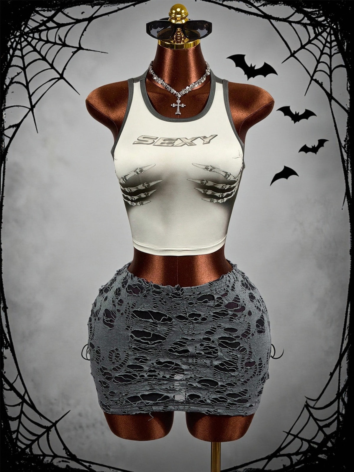 SEXY GOTH BABE SET