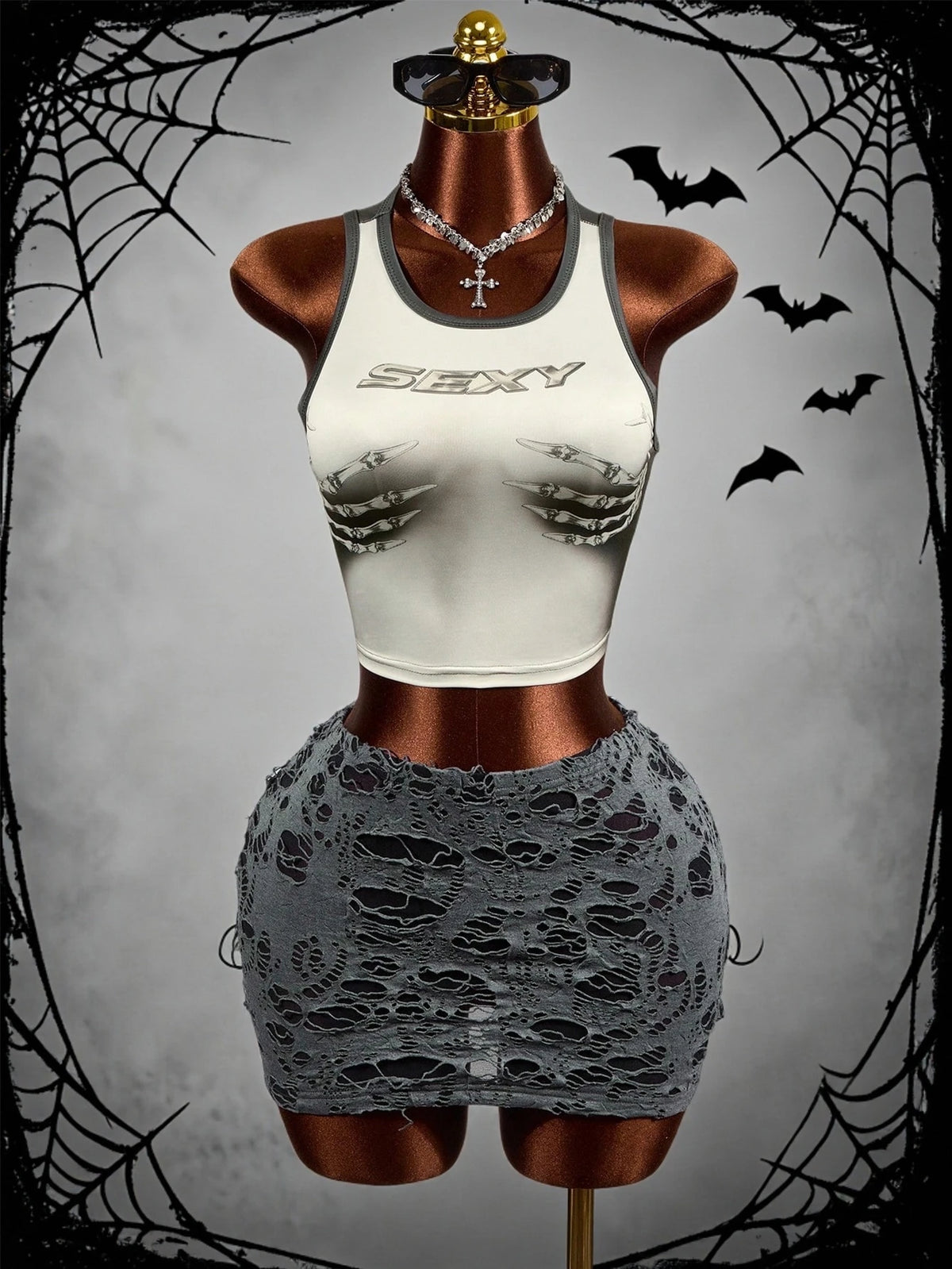 SEXY GOTH BABE SET