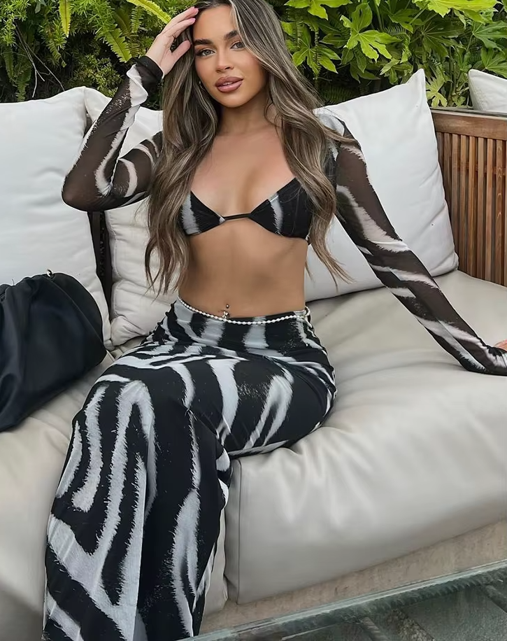 ZEBRA GAL Two Piece Set