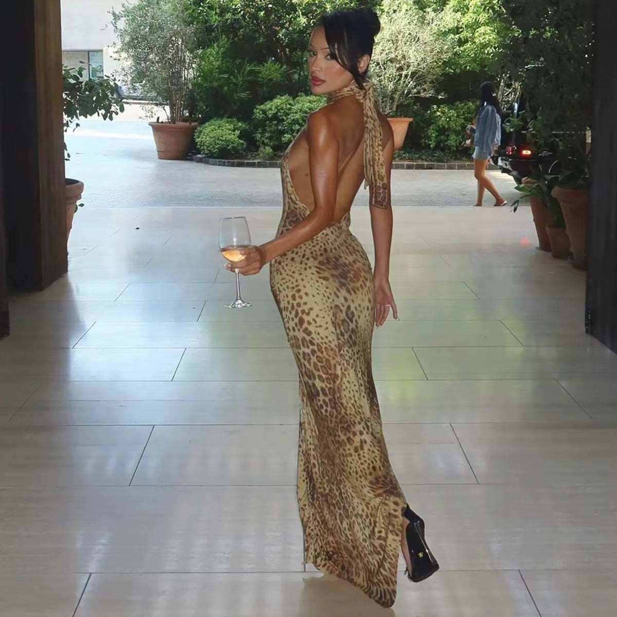 Leopard Luxe Dress