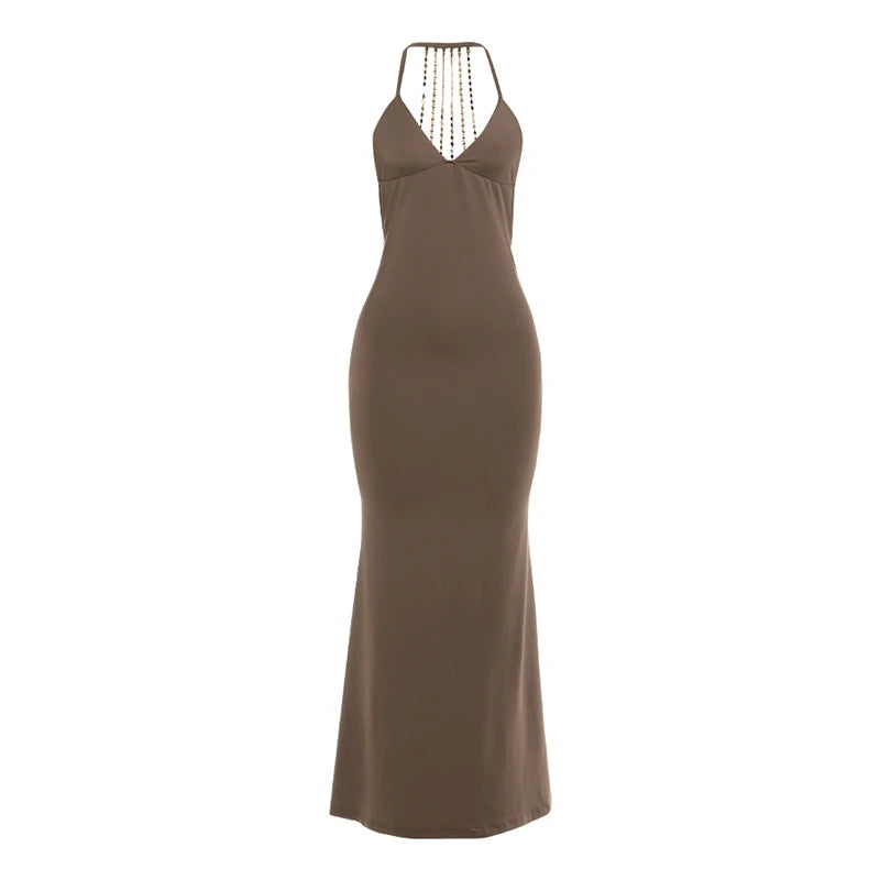 11:Eleven Luxe Backless Butterly Dress