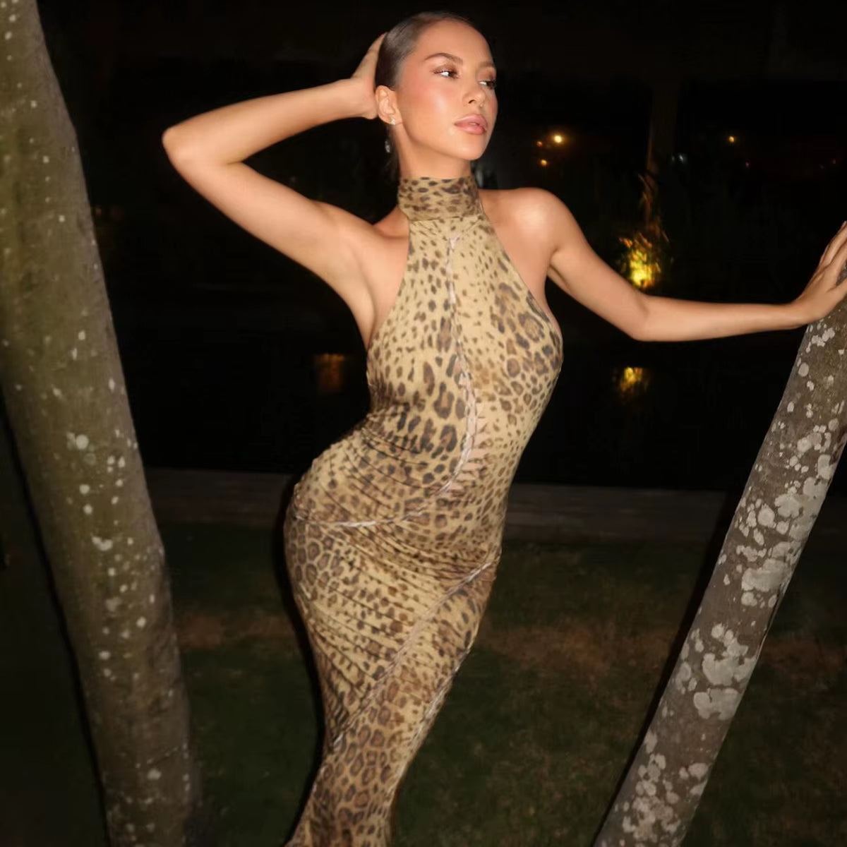 Leopard Luxe Dress