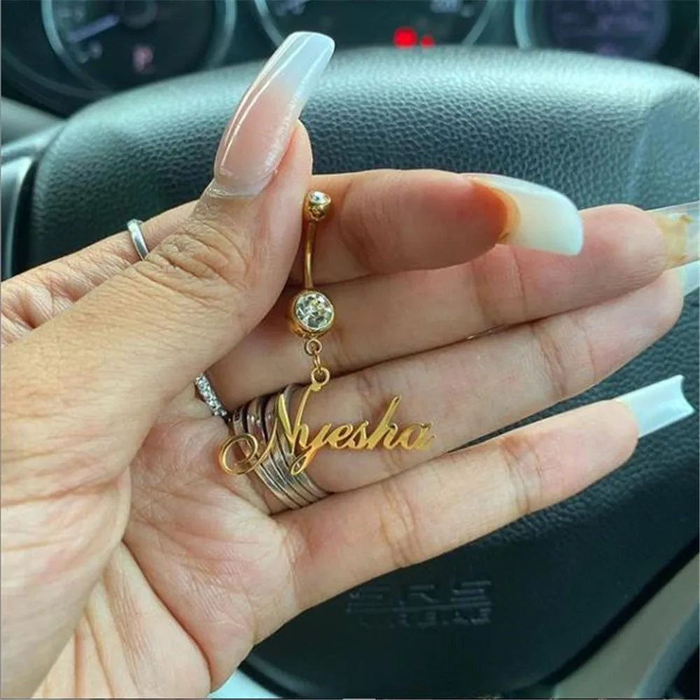 Personalized Belly Ring