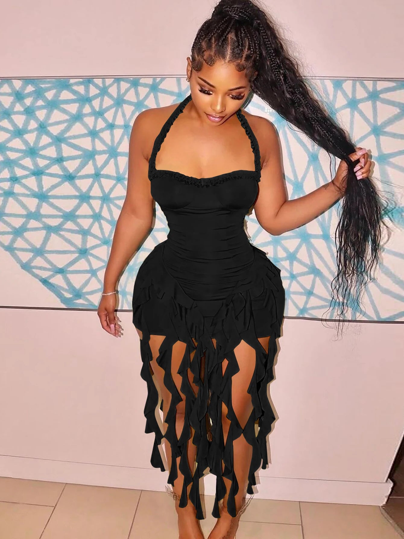 RUFFLE BABE Dress