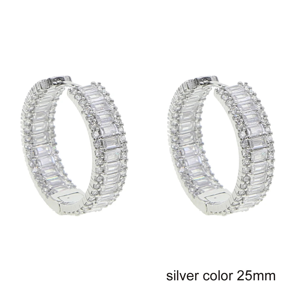 Luxe Baguette Hoops