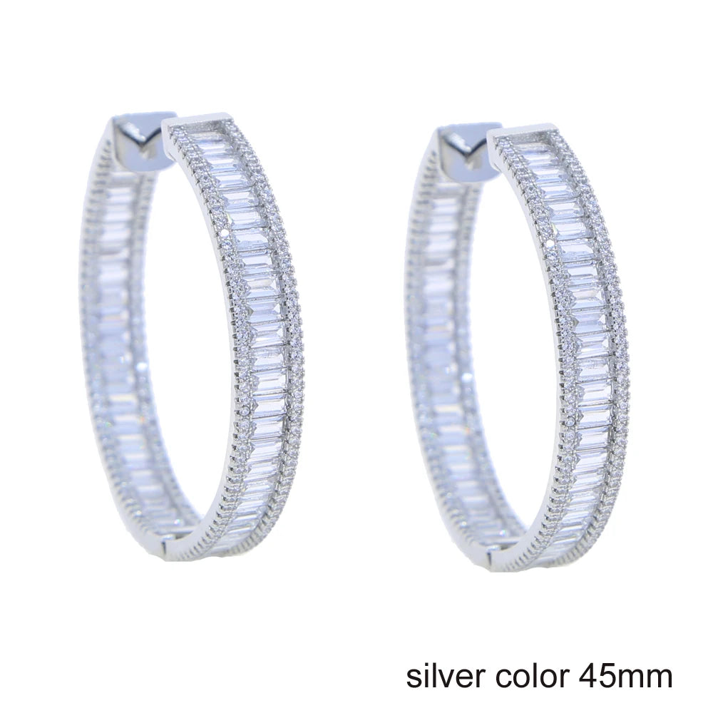 Luxe Baguette Hoops