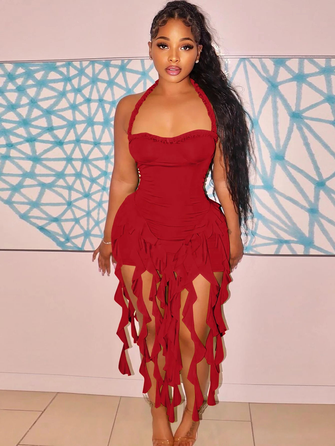 RUFFLE BABE Dress