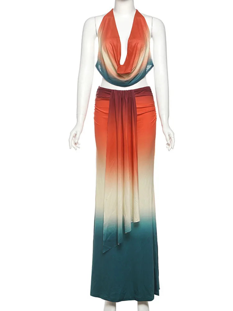 SUMMER SUNSET Two Piece Set