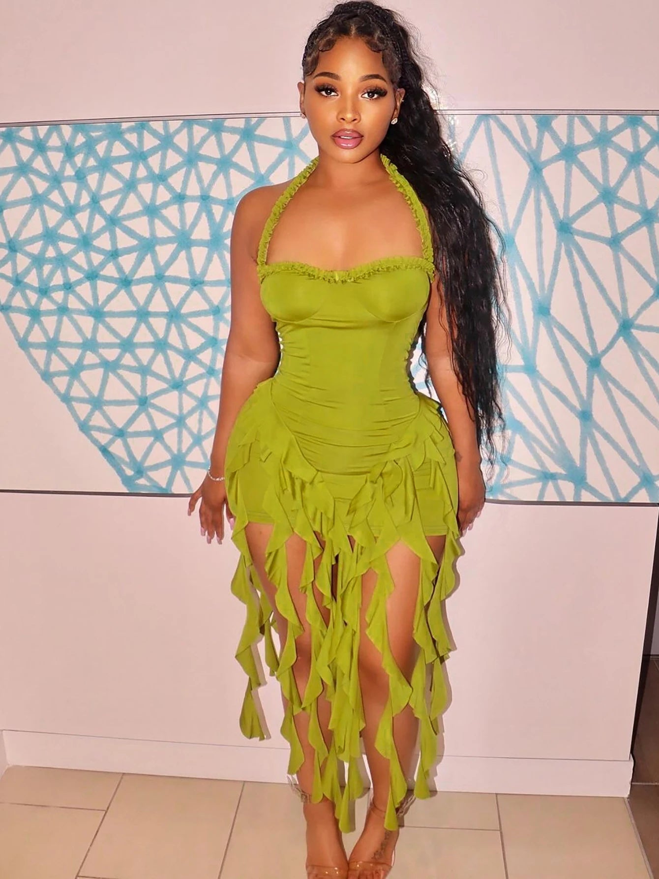RUFFLE BABE Dress