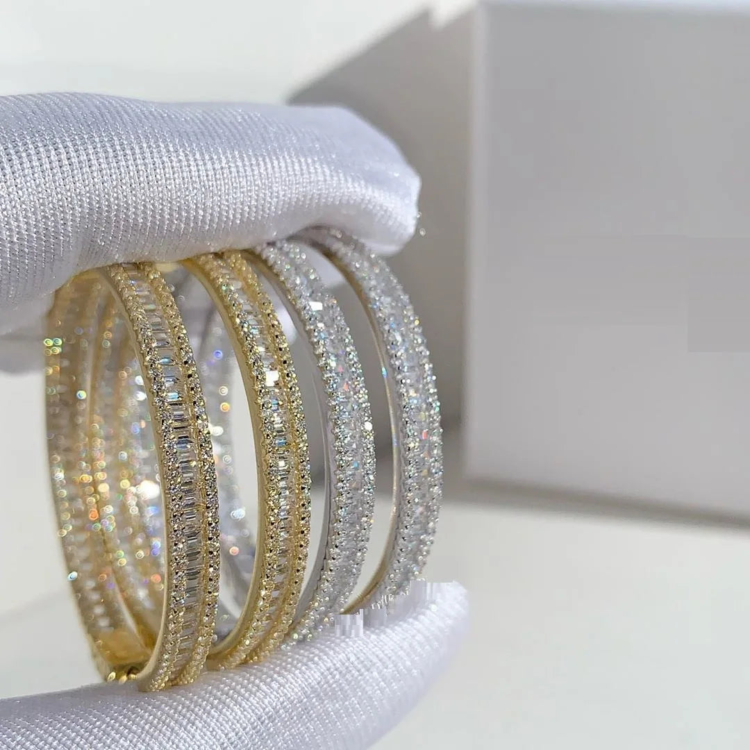 Luxe Baguette Hoops