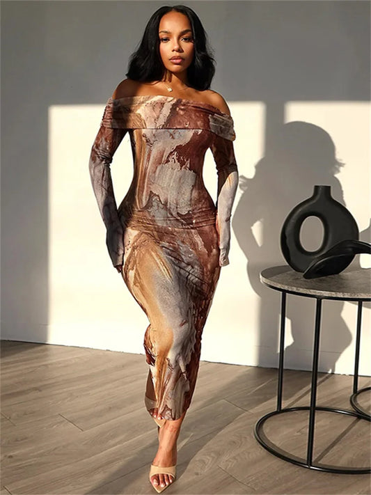 Marble Vibes Dress