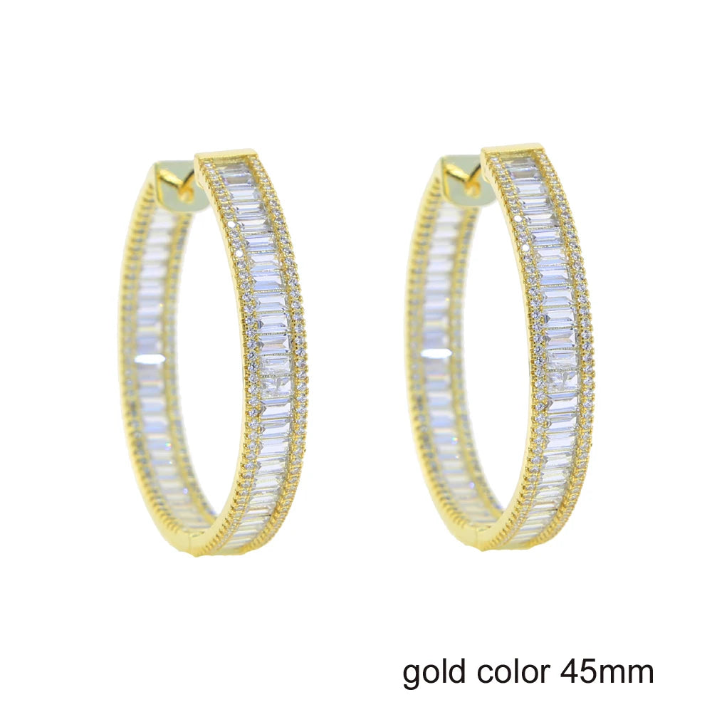 Luxe Baguette Hoops