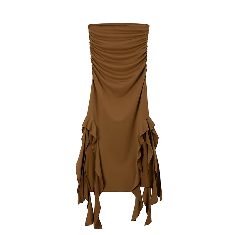 The Divine Ruffle Dress