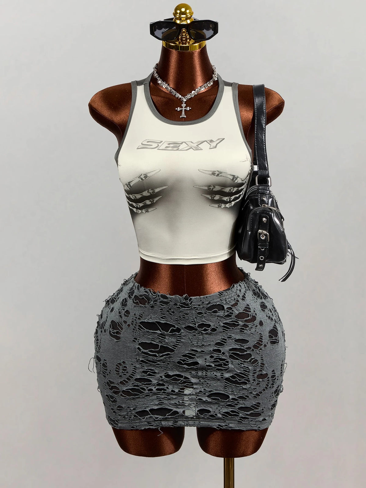 SEXY GOTH BABE SET