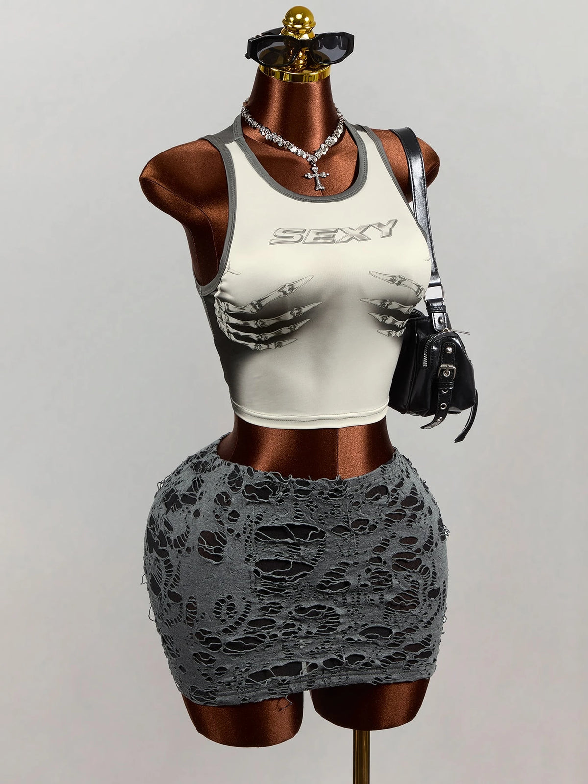 SEXY GOTH BABE SET