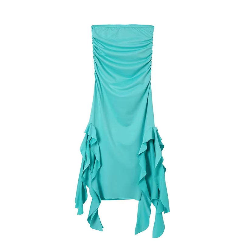 The Divine Ruffle Dress